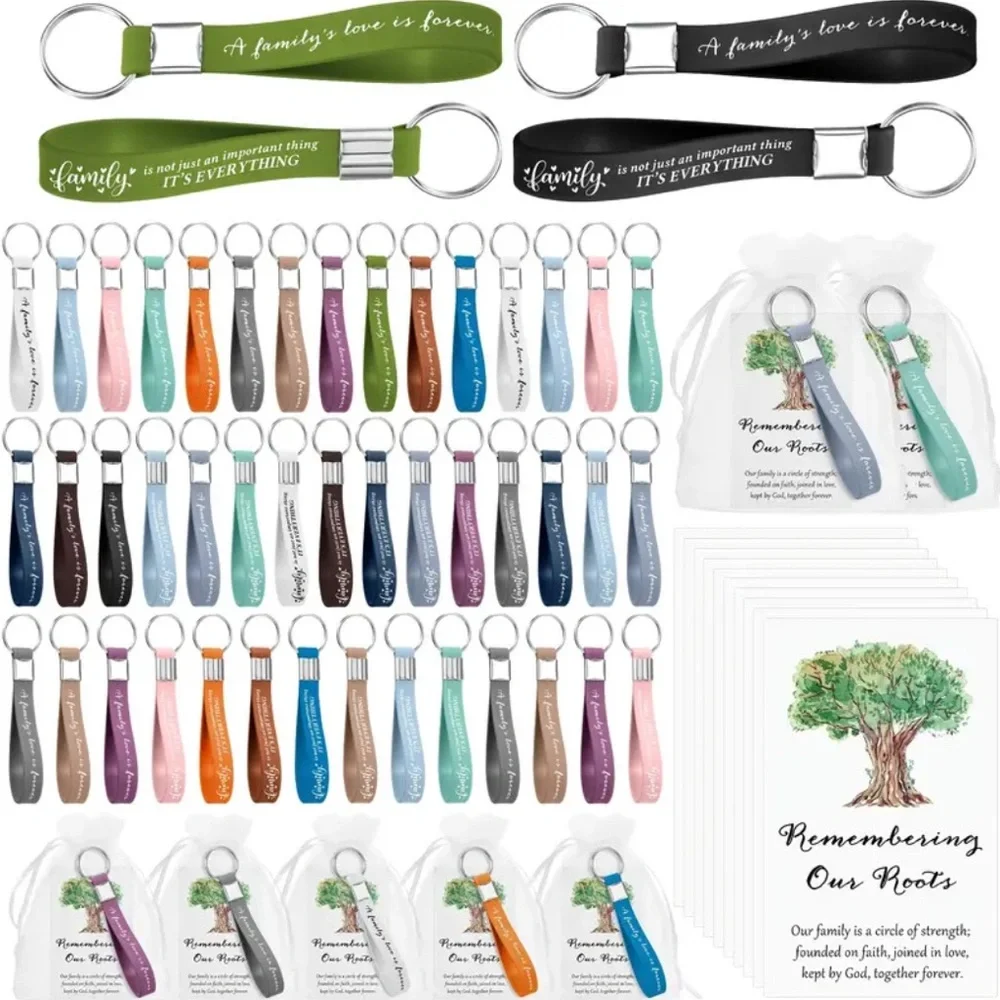 Family Love Keychain Set - Assorted Colors